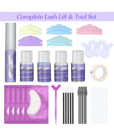 LZM Eyelash Lift Kit - Professional Perm for Long-Lasting Curl | Semi-Permanent Wave | At-Home & Salon - Buy Online on GoSupps.com
