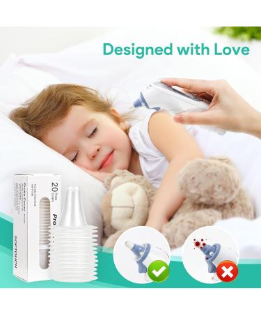 Buy 100 Pieces Brown Fever Thermometer Protective Caps | Compatible with All Brown Thermoscan Ear Covers - Ideal One-Way Covers for Accurate Temperature Measurement - Buy Online on GoSupps.com