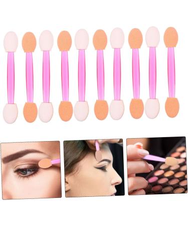 FRCOLOR 80pcs Sponge Makeup Stick Makeup Double Head Makeup Applicator Eye Shadow Applicator 6x1x0.8cm Assorted Color - Buy Online on GoSupps.com