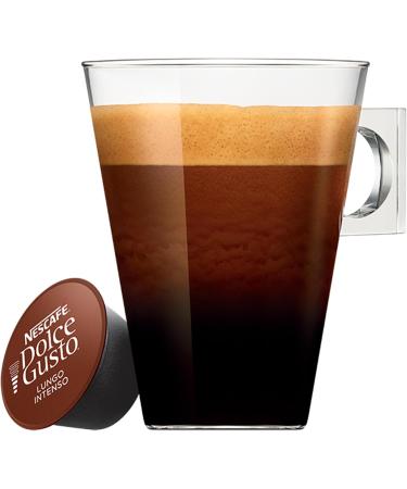 Nescaf Dolce Gusto Lungo Intenso - Coffee - 96 Capsules (Pack of 6 x 16 bottles) - Buy Online on GoSupps.com