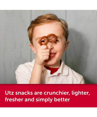 Utz Old Fashioned Pretzel Rods 25oz Barrel | Thick & Crunchy | Perfect for Snacks | Zero Cholesterol Healthy Snack - Buy Online on GoSupps.com