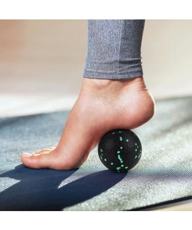 Fascia Ball Set with Massage Ball & Foam Roller - Pain Relief for Plantar Fasciitis & Spinal Acupressure - Buy Online on GoSupps.com