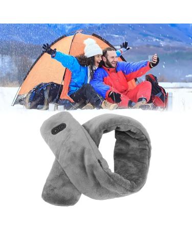 Buy XCELLO Heating Scarf - USB Soft Warm Neck Wrap for Pain Relief & Vibration Massage - Ideal for Adults & Seniors - Buy Online on GoSupps.com