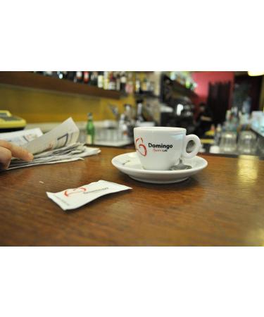 Domingo Caff Espresso Cups + Saucers x 6 - Buy Online on GoSupps.com
