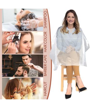 Disposable Haircut Capes - Lightweight, Waterproof, Tear-Resistant for Hair Salon & Barber Use - 30 Pack - Buy Online on GoSupps.com