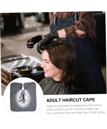 FRCOLOR Barber Cloth Hair Cutting Cloth Barber Salon Cape Hairdresser Apron Long Haircut Cloth Apron Designer Kids Cape Barber Cloak Cloth Bag Polyester Taffeta European and American Child 160x140cm - Buy Online on GoSupps.com
