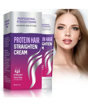 Hair Straightener Cream  Silk and Gloss Hair Straightening Cream  New Upgrade Protein Correcting Hair Straightening Cream  Nourishing & Fast Smoothing for All Hair Types