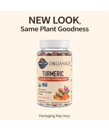 Garden of Life Organics Prenatal Gummies Multivitamin Bundle with 120 Turmeric Inflammatory Response Gummies - Buy Online on GoSupps.com