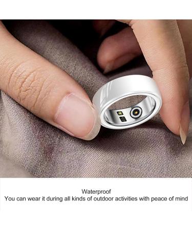 Sleep Monitor Ring Waterproof Portable Sleep Quality Detection Smart Health Ring 23mah for Gym (16#)(22# 22#)(20# 20#) 20# 20# - Buy Online on GoSupps.com