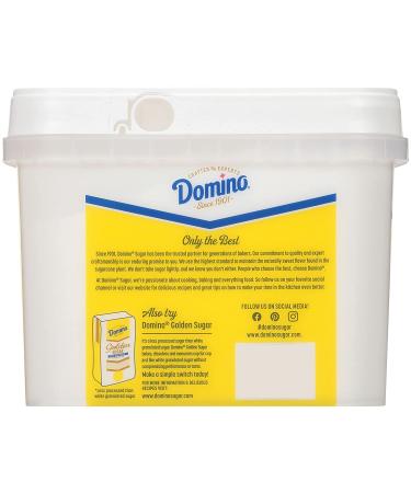 Domino Granulated Pure Cane Sugar 3.5 LB Easy Baking Tub - Premium Quality Sweetener - Buy Online on GoSupps.com