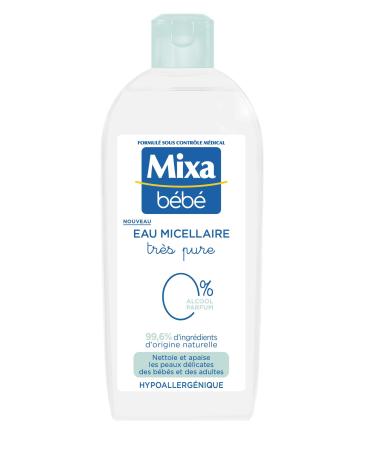 Mixa Bébé Very Pure Micellar Water 400 ml - Pack of 3