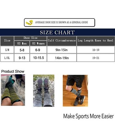 Hi Clasmix Graduated Compression Socks for Women&Men Wide Calf Comfort Best for Circulation Pregnancy Nurse Running Travel 01-5 Pairs Colorful Stripes Large-X-Large - Buy Online on GoSupps.com