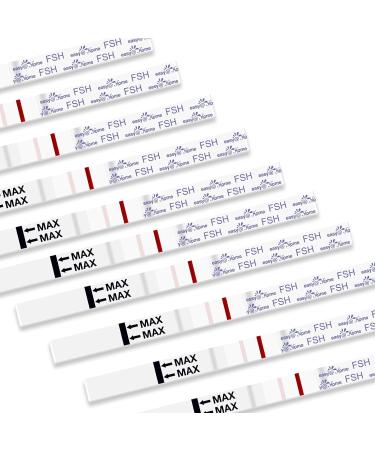 Easy Home FSH Menopause Test Strips - 10 Count | Optimize Conception Timing & Understand Ovarian Reserve at Home - Buy Online on GoSupps.com