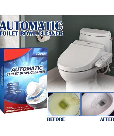 Toilet Bowl Cleaner Toilet Bowl Cleaning Tablets Tablets Toilet Freshener Toilet Bowl Cleaner Toilet Limescale Remover Strong Toilet Tablets Deep Cleaning Foam Action Tabs 12pcs - Buy Online on GoSupps.com
