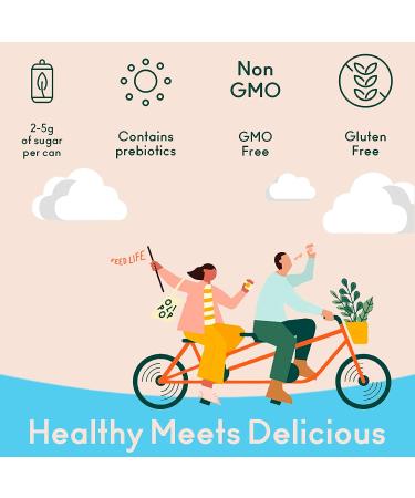 OLIPOP Cream Soda Sparkling Tonic - Prebiotic Soft Drink with 9g Fiber - Botanical-Rich Vegan Soda with 2g Sugar - Caffeine-Free, Low-Calorie (12oz 12-Pack) - Buy Online on GoSupps.com