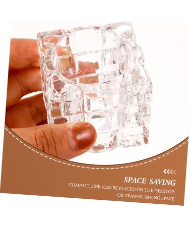 FRCOLOR Storage box for tools nail glass bowl nail glass cup dappen bowl small glass bowl for monomer acrylic liquid holder monomer bowl acrylic nail accessories - Buy Online on GoSupps.com