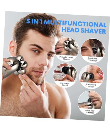 Premium Electric Face Shaver for Men - Stainless Steel Travel Razor & Clippers - Buy Online on GoSupps.com