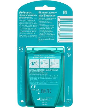 Advanced Blister Care Medium Pads - 20 Count (2 Packs) | 10 Count Medium (2 Packs) for Ultimate Protection - Buy Online on GoSupps.com