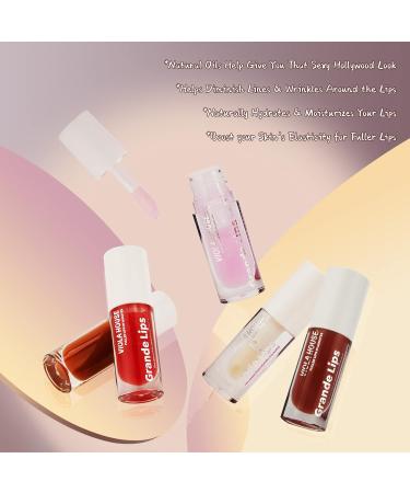 Viola House Lip Plumper Gloss - 100% Natural Extreme Volume Lip Booster in 5 Colors | Fuller-Looking Lips (5ml) - Buy Online on GoSupps.com