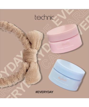 Technic Facial Skincare Gift Set - Hydrating Hyaluronic Acid Face Mask & Purifying Pink Clay Face Mask - Contains a Soft Headband with Bow - Vegan & Cruelty Free - Buy Online on GoSupps.com