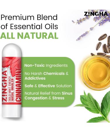 Natural Aromatherapy Nasal Stick Boost Focus & Enhance Breathing | Portable Sinus Relief & Relaxation Nasal Inhaler Stick | Essential Oil Blend for Stress and Congestion (Grape Berry) 4pk Grape Berry - Buy Online on GoSupps.com