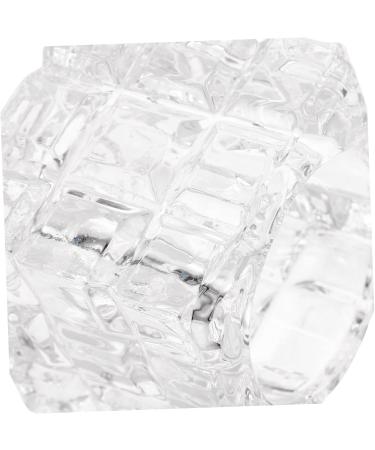 FRCOLOR Storage box for tools nail glass bowl nail glass cup dappen bowl small glass bowl for monomer acrylic liquid holder monomer bowl acrylic nail accessories - Buy Online on GoSupps.com