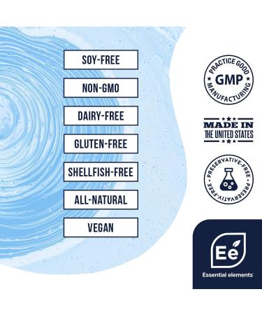 Naturally-Sourced Vegan Apple Cider Vinegar Gummies with Folic Acid & Vitamins B6/B12 | Essential Elements - 60 Count - Buy Online on GoSupps.com