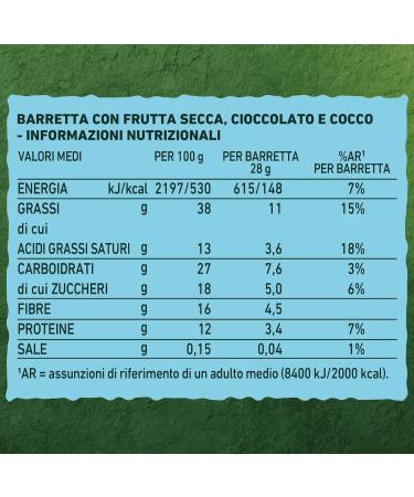 Mulino Bianco Gran Cereale snack dried fruit beams with coconut pieces chocolate and almonds for breakfast and sweet snacks 12 x 112 g + Italian Gourmet polpa 400 g - Buy Online on GoSupps.com
