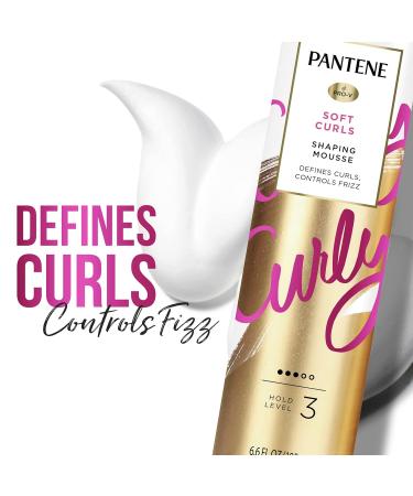 Buy Pantene Pro-V Curl Mousse 6.6 oz - Tame Frizz for Soft Touchable Curls | International Shipping Available - Buy Online on GoSupps.com