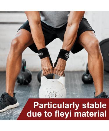 Hoaaigo Adjustable Wrist Wraps for Fitness | Breathable Support Bandages for Weight Lifting & Strength Training - Best Gym Accessories - Buy Online on GoSupps.com