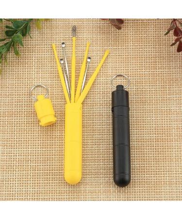 Portable Ear Cleaner Stainless Steel Ear Spoon Set Stainless Steel Ear Wax Remover Reusable Stainless Steel Ear Wax Remover Set Ear Wax Easily Removed Ideal for Personal and Home Use(Stainless steel) - Buy Online on GoSupps.com
