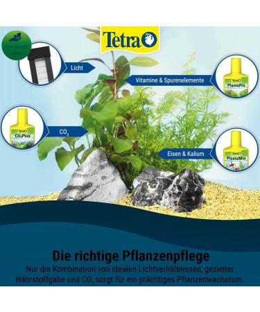 Tetra Plantamine Liquid Iron Fertilizer - 100ml Universal Nutrients for Healthy Aquarium Plants - Monthly Application - Buy Online on GoSupps.com