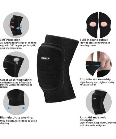 ONTYZZ Kids Knee Pads with Sponge Padding for Roller Skateboard Bike - Small Black - Buy Online on GoSupps.com