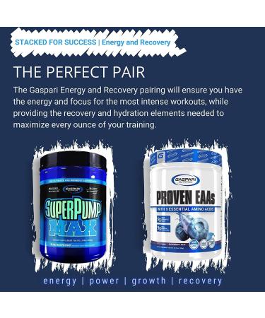 Gaspari Nutrition Proven EAAs, Vegan Fermented EAAs, Enhances Recovery & Replenishes Electrolytes, Non GMO (30 Servings, Raspberry) - Buy Online on GoSupps.com