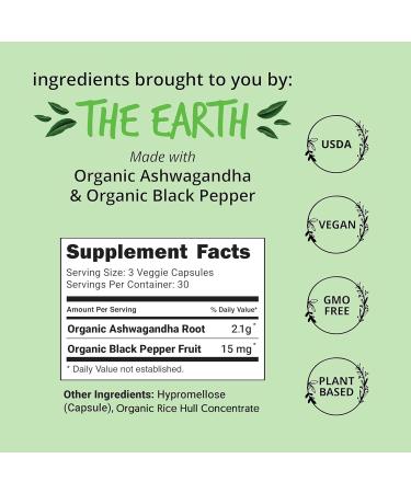 Happy Healthy Hippie Red Yeast Rice with CoQ10 Supplement & Organic Ashwagandha Capsules - Buy Online on GoSupps.com