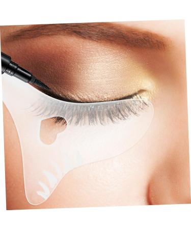 Beavorty Eyeliner Stamp Eyeshadow Applicators Eyeliner Pencil Silicone Molds Eyeliner Guide Set Face 12.00X6.00X0.50CM As Shown - Buy Online on GoSupps.com