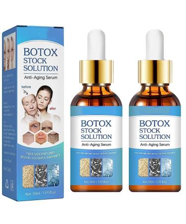 Youthfully Botox Face Serum YoungAgain Botox Anti-Wrinkle Serum  Dark Spot Repair & Anti-Aging Collagen Serum - For All Skin Types - Keeps Skin Smooth (2 pcs)