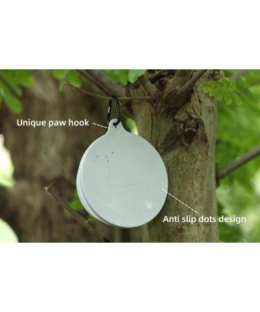 Ohmo Dog Travel Bowl - Large Portable Anti-Drool Foldable Pet Bowl for Road Trips | 700ml Erythrinus Design - Ideal Dog Travel Accessories - Buy Online on GoSupps.com