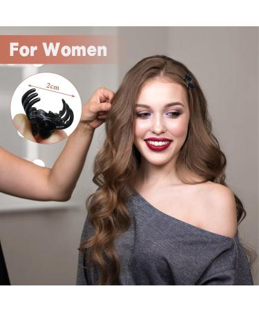 Qufiiry Mini Hair Claw Clips - 45 pc Small Non-Slip Plastic Jaw Clips for Kids and Adults - Buy Online on GoSupps.com