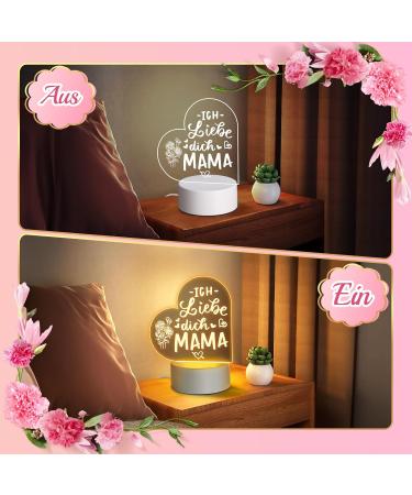 Winzwon Personalized Night Light - Unique Gifts for Mom | Birthday Mother's Day Thanksgiving & Christmas Presents - Buy Online on GoSupps.com