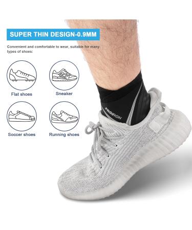 Proiron Adjustable Ankle Bandage | Comfortable Foot Joint Protection for Men & Women - Size L - Buy Online on GoSupps.com