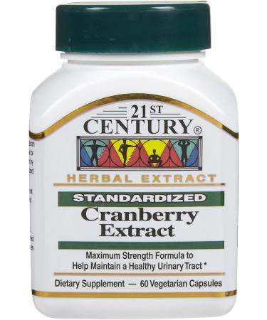 21st Century Cranberry Extract Standardized - 60 Veggie Capsules