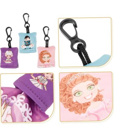 FRCOLOR 3pcs Keychain Glasses Cloth & Screen Lens Wipes - Portable Eyewear Cleaning Cloth for Glasses & Electronics - Buy Online on GoSupps.com