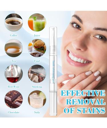 4 Pi ces Stylo Blanchiment Dents Gel Blanchiment Dentaire limine Les Taches Alimentaires Doux Ajustement Naturel Facile Utiliser Rafra chit L'haleine Portable Pratique Convient Un Usage Quotidien - Buy Online on GoSupps.com