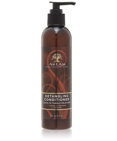 As I Am Detangling Conditioner Leave-in Tangle Releaser 8 Ounce