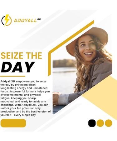 AddyAll - Adderall Alternative - Luxury Energy Management - Focus & Energy Supplement - High End Brain Booster - Focus, Energy, and Memory Support Vitamins - 60 Day Supply - Buy Online on GoSupps.com