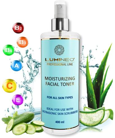  Lumineo Lumineo Hydrating Toner (400 ml) designed for use with ultrasonic devices exfoliators and dermarollers. Helps cleanse during exfoliation hydrates and prevents dryness. - Buy Online on GoSupps.com