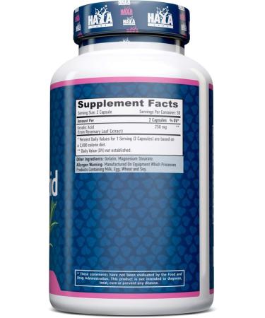 Ursolic Acid Haya Labs 100caps - Buy Online on GoSupps.com