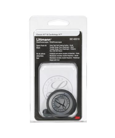 3M Littmann Stethoscope Spare Parts Kit - Classic III - Black - 40016