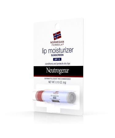 Neutrogena Norwegian Formula Lip Moisturizer SPF 15 - 0.15 oz (4g) - Buy Online on GoSupps.com